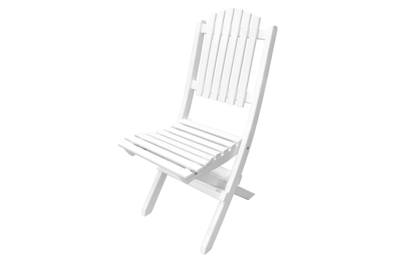 Delpino Klapstol - Hvid - Havemøbler - Havestole - Spisebordsstole udendørs