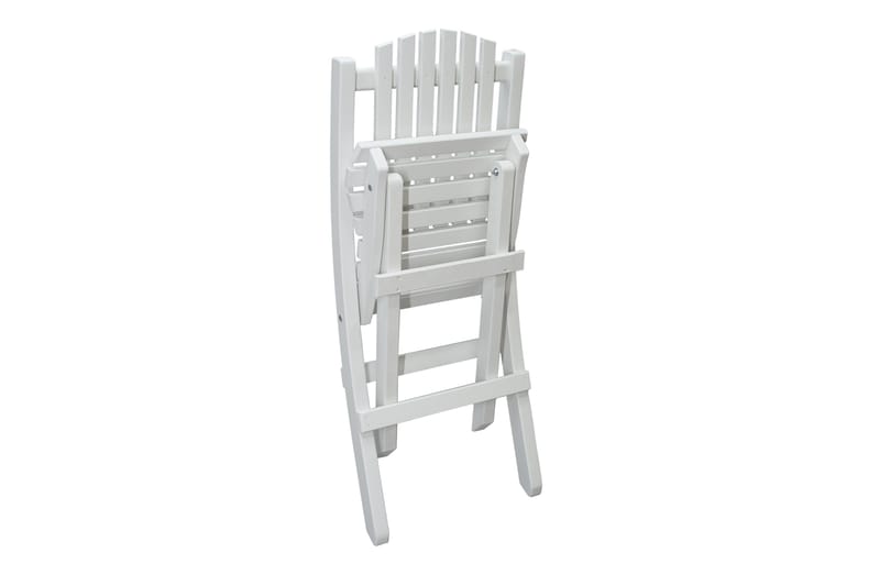 Delpino Klapstol - Hvid - Havemøbler - Havestole - Spisebordsstole udendørs