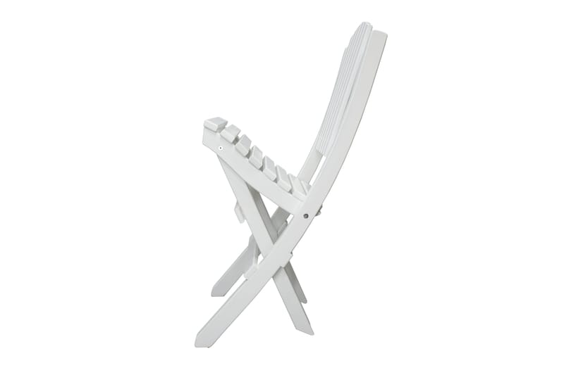 Delpino Klapstol - Hvid - Havemøbler - Havestole - Spisebordsstole udendørs