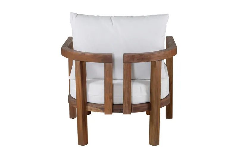 Erica Stol med Hynde Træ/natur - Træ/Natur - Havemøbler - Havestole - Spisebordsstole udendørs