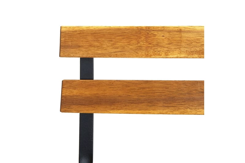 Foldbare Bistrostole 4 Stk. massivt Akacietræ - Brun - Havemøbler - Havestole - Spisebordsstole udendørs