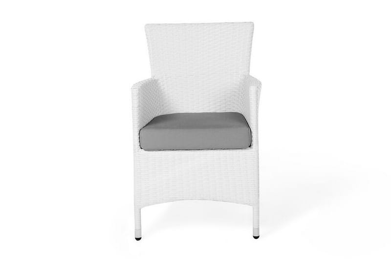 Galar Havestol 2-pak - Hvid - Havemøbler - Havestole - Spisebordsstole udendørs