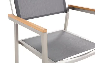 Grosseto Havestol 6 St 58 cm - Grå - Havemøbler - Havestole - Spisebordsstole udendørs