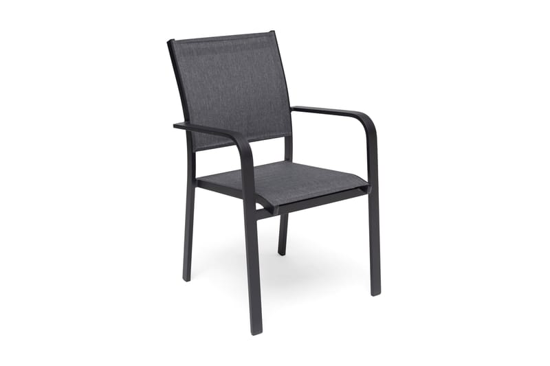 Hillerstorp Hånger Stabelstol Stabelbar - Sort - Spisebordsstole udendørs - Altanstole