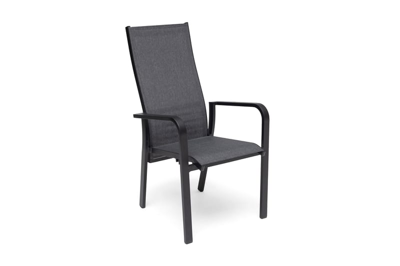 Hillerstorp Hånger Positionslænestol - Sort - Spisebordsstole udendørs - Altanstole