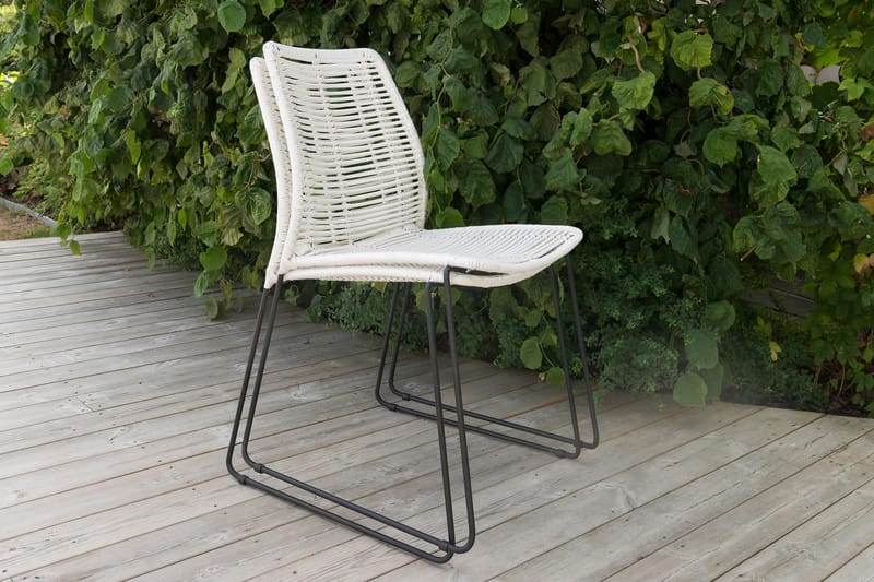 Hillerstorp Liljearp Stol Hvid - Spisebordsstole udendørs - Altanstole