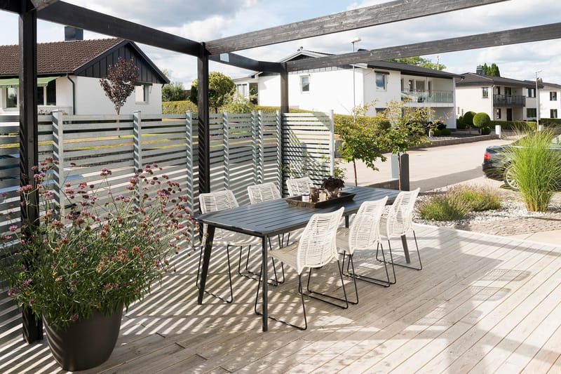 Hillerstorp Liljearp Stol Hvid - Havemøbler - Havestole - Spisebordsstole udendørs