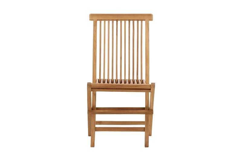 Kenya Stol Sammenfoldelig - Brun - Havemøbler - Havestole - Spisebordsstole udendørs