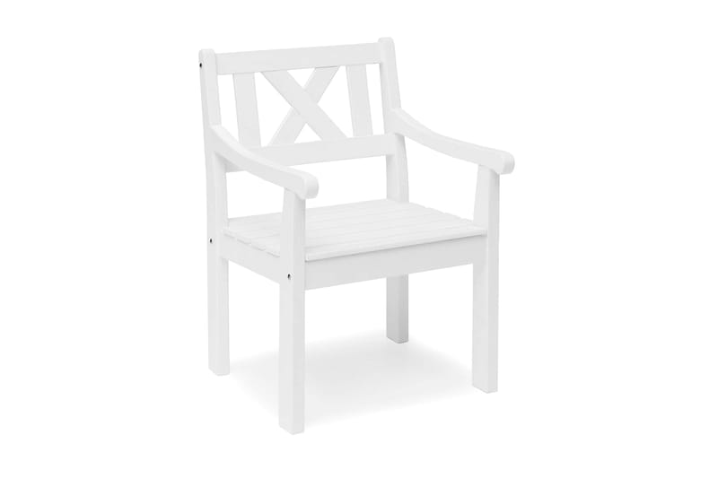 LÄCKÖ Havestol - Hvid - Spisebordsstole udendørs - Altanstole