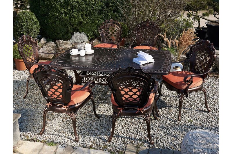 Lagunilla Havestol 2-pak - Brun - Spisebordsstole udendørs - Altanstole
