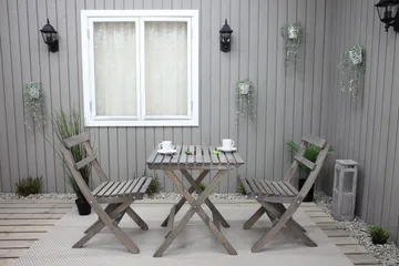 Larios Spisebordsstol - Grå - Havemøbler - Havestole - Spisebordsstole udendørs