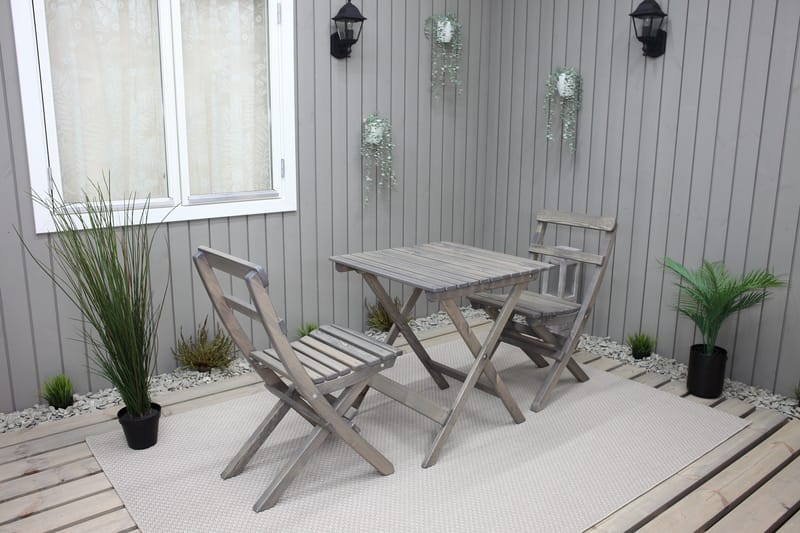 Larios Spisebordsstol - Grå - Havemøbler - Havestole - Spisebordsstole udendørs