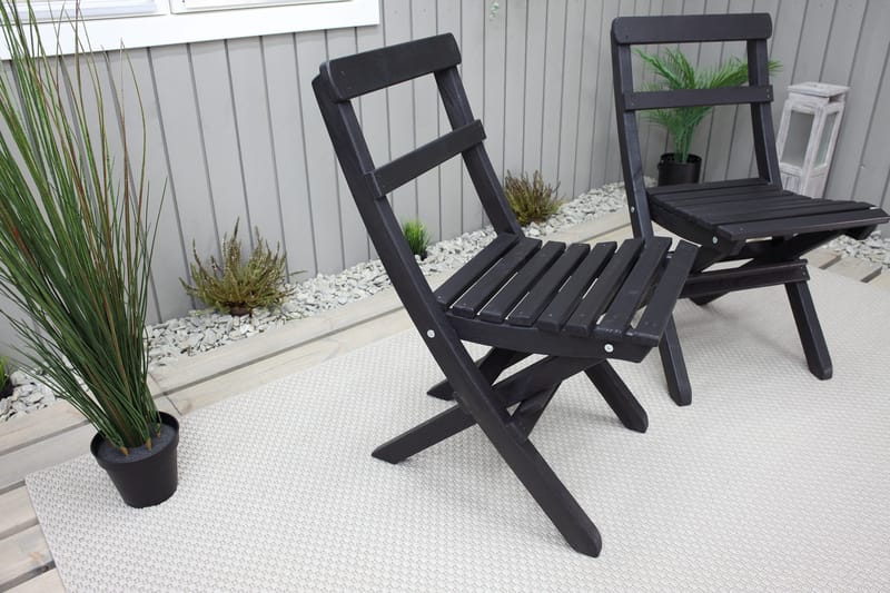 Larios Spisebordsstol - Mørkebrun - Havemøbler - Havestole - Spisebordsstole udendørs