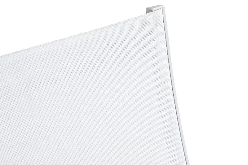 Las Vegas Armstol - Hvid/Teak - Havemøbler - Havestole - Spisebordsstole udendørs