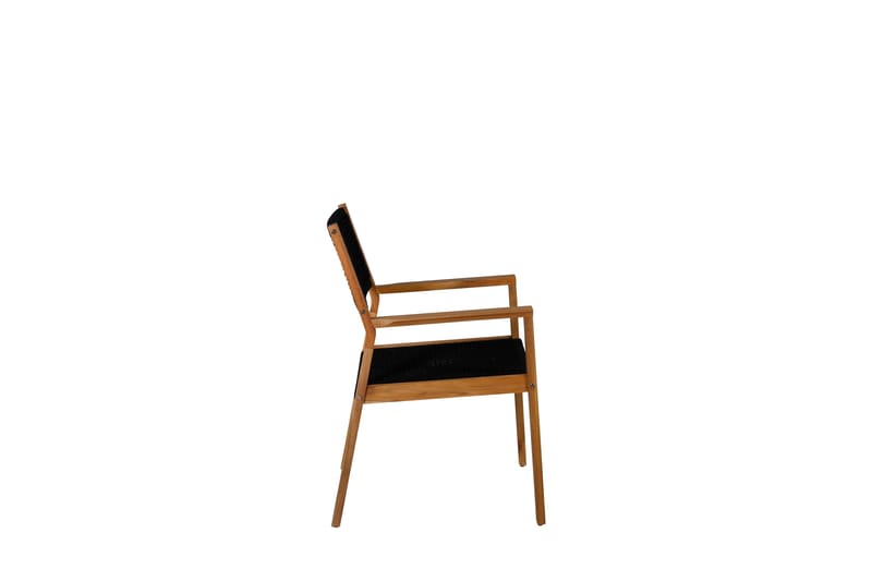 Little John Armstol Sort/Brun - Venture Home - Spisebordsstole udendørs - Altanstole