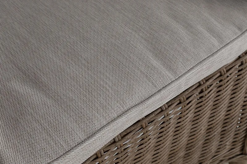 Marcus Udendørs Lounge Lænestol i Polyrattan - Natur - Havemøbler - Havestole - Spisebordsstole udendørs