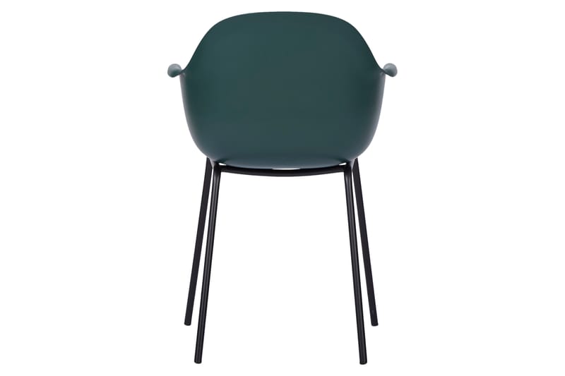 Myan Stol - Sort / Grøn - Spisebordsstole udendørs - Altanstole