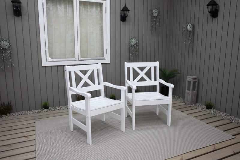 Olivo Armstol - Hvid - Havemøbler - Havestole - Spisebordsstole udendørs