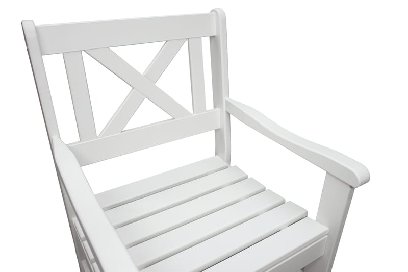 Olivo Armstol - Hvid - Spisebordsstole udendørs - Altanstole