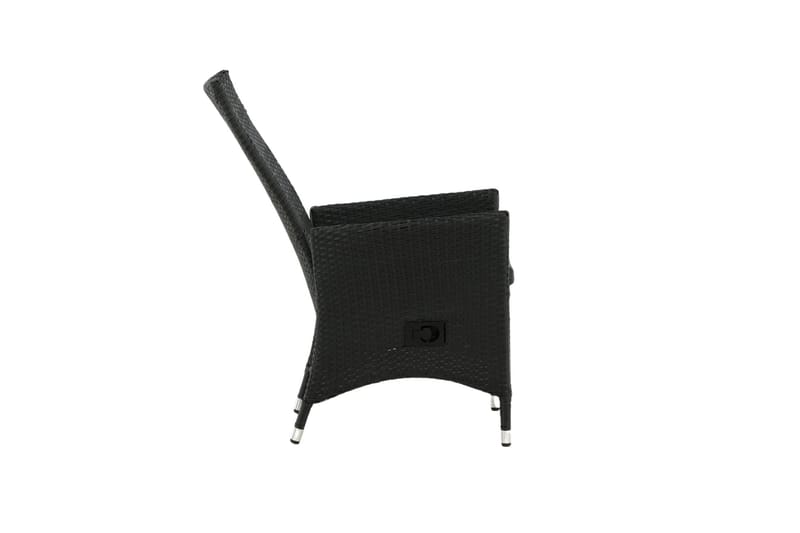 Padova Armstol Sort - Venture Home - Havemøbler - Havestole - Spisebordsstole udendørs