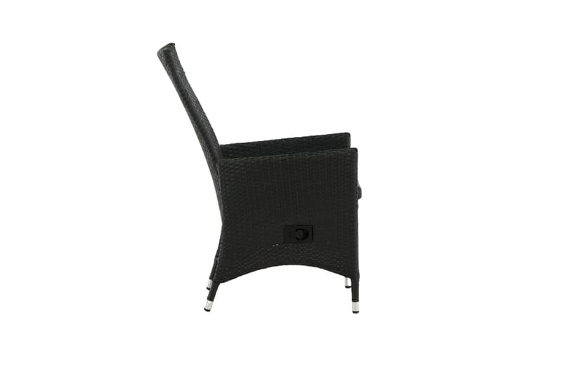Padova Armstol Sort - Venture Home - Havemøbler - Havestole - Spisebordsstole udendørs
