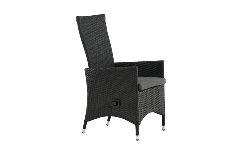 Padova Armstol Sort - Venture Home - Havemøbler - Havestole - Spisebordsstole udendørs