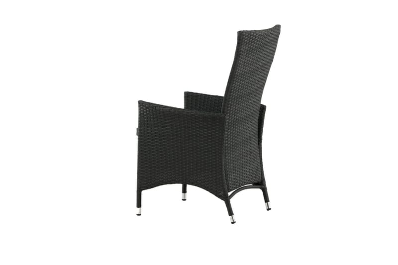 Padova Armstol Sort - Venture Home - Havemøbler - Havestole - Spisebordsstole udendørs