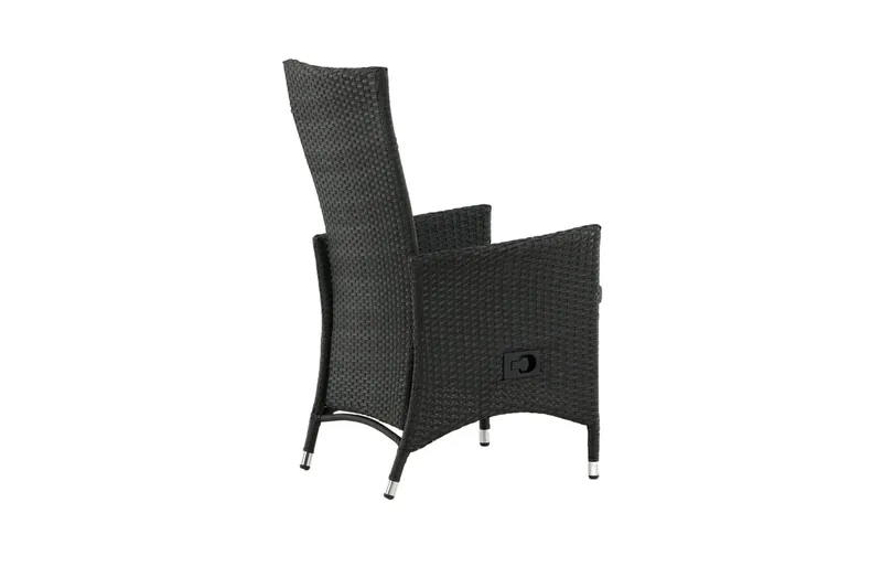 Padova Armstol Sort - Venture Home - Havemøbler - Havestole - Spisebordsstole udendørs