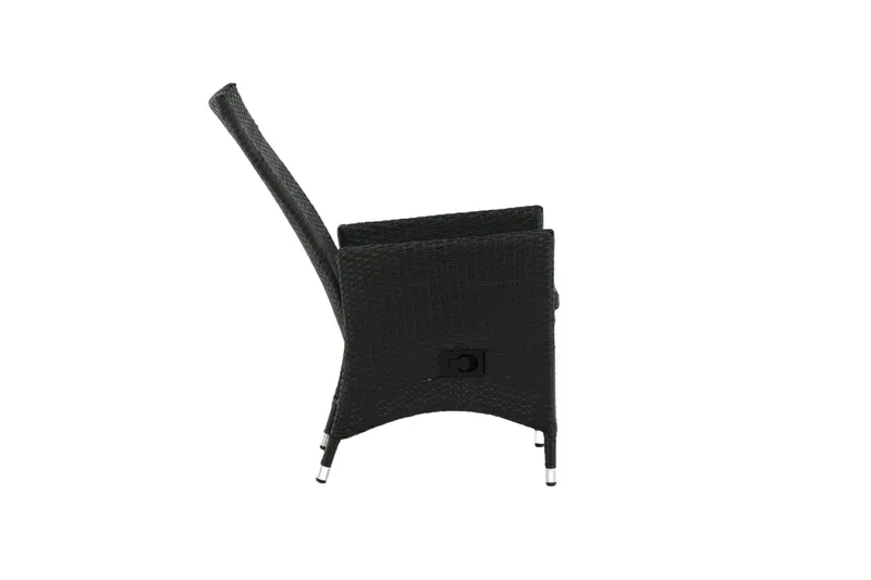 Padova Armstol Sort - Venture Home - Havemøbler - Havestole - Spisebordsstole udendørs