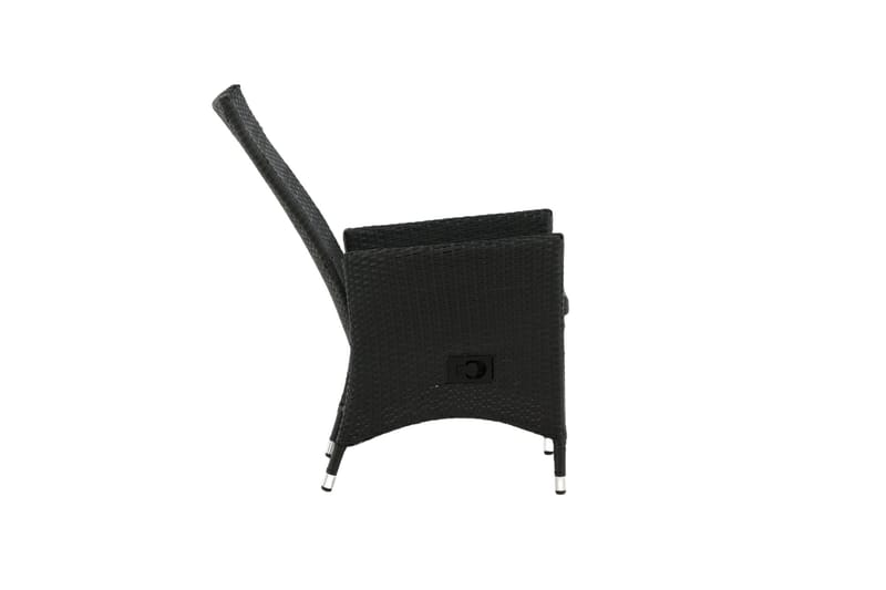 Padova Armstol Sort - Venture Home - Havemøbler - Havestole - Spisebordsstole udendørs