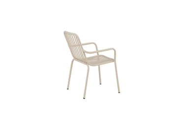 Peking Armlænestol - Beige - Havemøbler - Havestole - Spisebordsstole udendørs