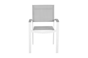 Pereta Havestol 4 St 50 cm - Hvid - Havemøbler - Havestole - Spisebordsstole udendørs