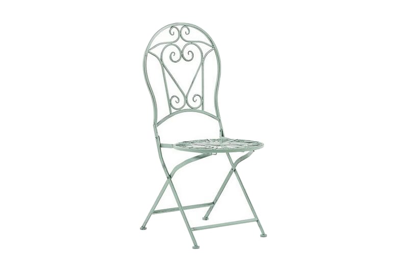 Piossasco Stol 2-pak - Grøn - Spisebordsstole udendørs - Altanstole