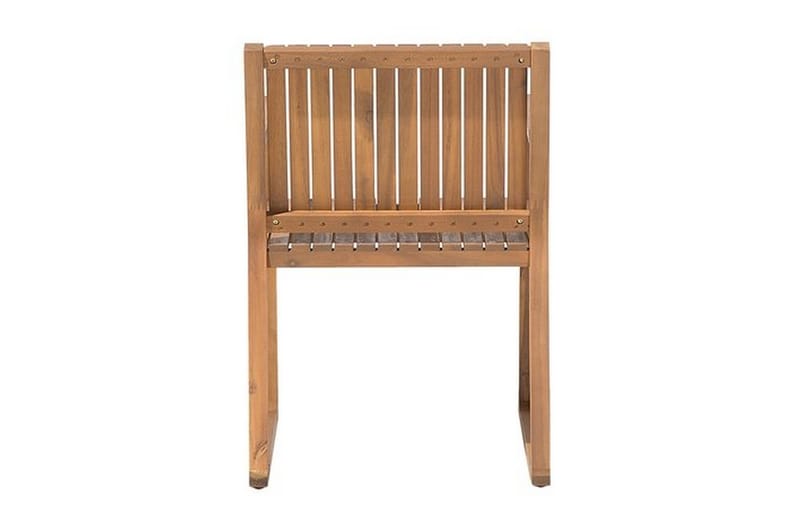 Sassari havestol 59 cm - Træ / natur - Spisebordsstole udendørs - Altanstole