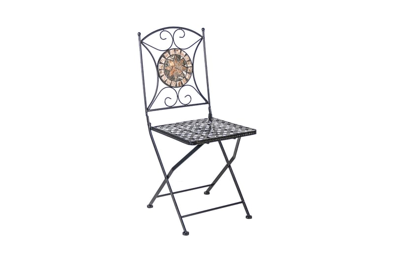 Stol MOSAIC 36x36xH70cm sammenfoldelig - Havemøbler - Havestole - Spisebordsstole udendørs