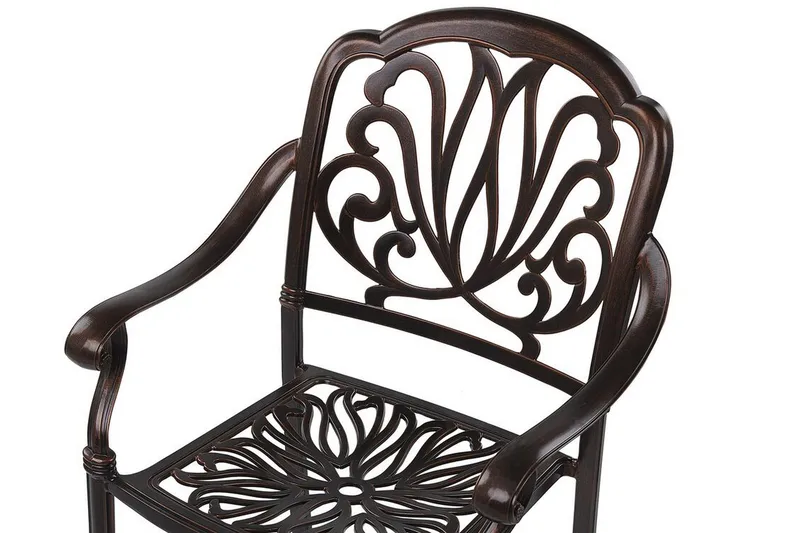 Suled Havestol 4-pak - Brun - Havemøbler - Havestole - Spisebordsstole udendørs