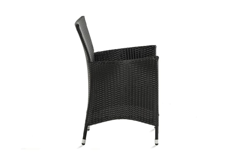 Thor Lænestol - Sort - Altanstole - Spisebordsstole udendørs