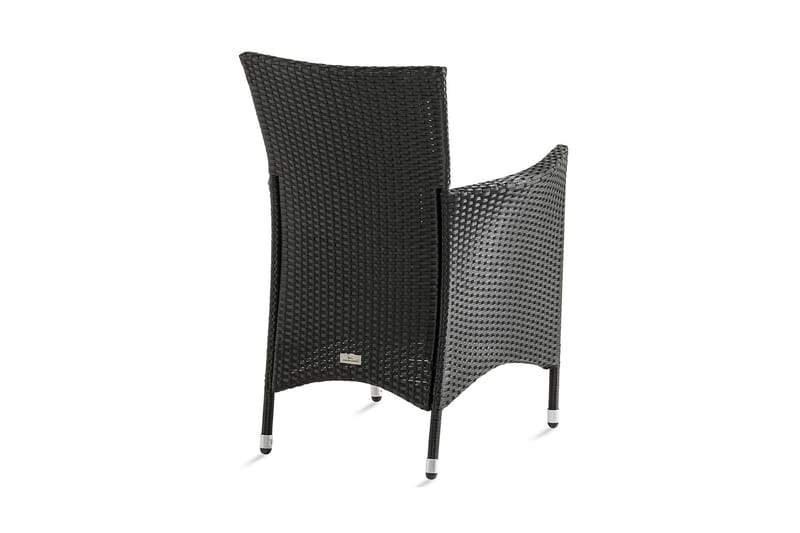 Thor Lænestol - Sort - Altanstole - Spisebordsstole udendørs
