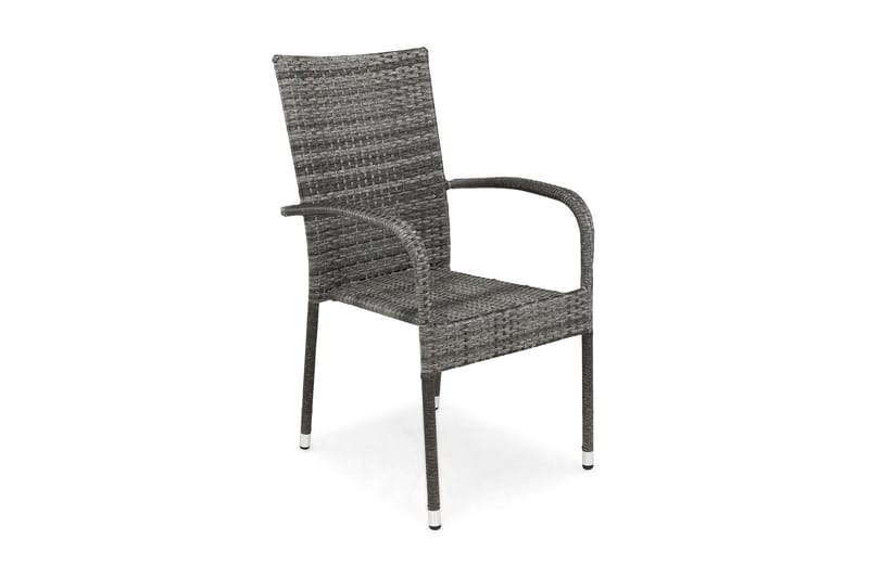 Thor Light Lænestol - Grå - Spisebordsstole udendørs - Altanstole