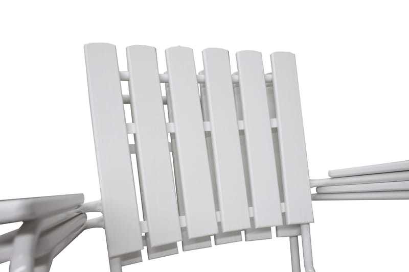 Vaxholm Armstol Hvid - KWA - Havemøbler - Havestole - Spisebordsstole udendørs