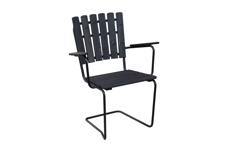 Vaxholm Lænestol, Kaffesort/Grå