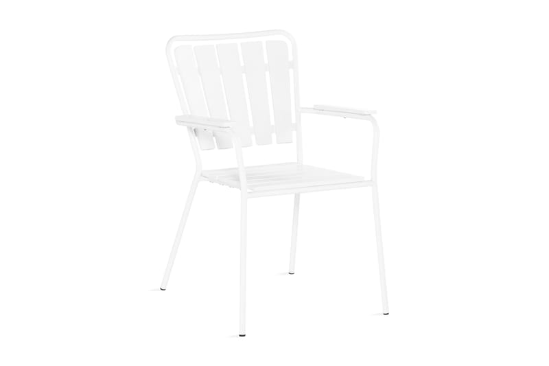 Vidou Spisebordsstol - Hvid - Spisebordsstole udendørs - Altanstole