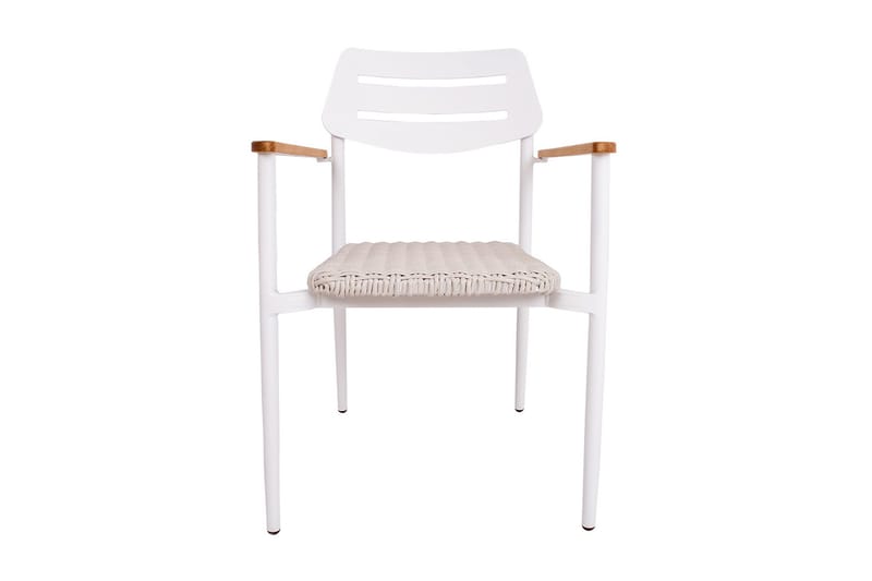 Wales Stol Hvid - Havemøbler - Havestole - Spisebordsstole udendørs