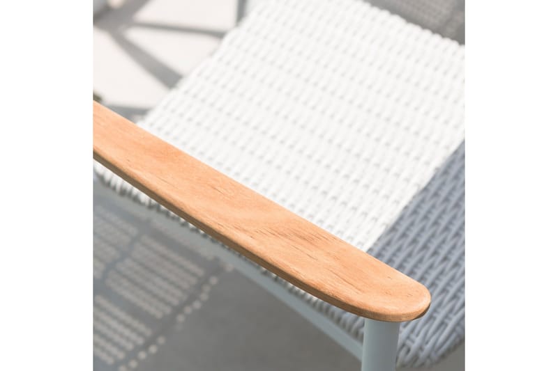 Wales Stol Hvid - Havemøbler - Havestole - Spisebordsstole udendørs