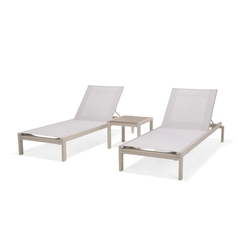 Urbanite Solseng med hjul - Grå - Havemøbler - Havestole - Solseng & solvogn