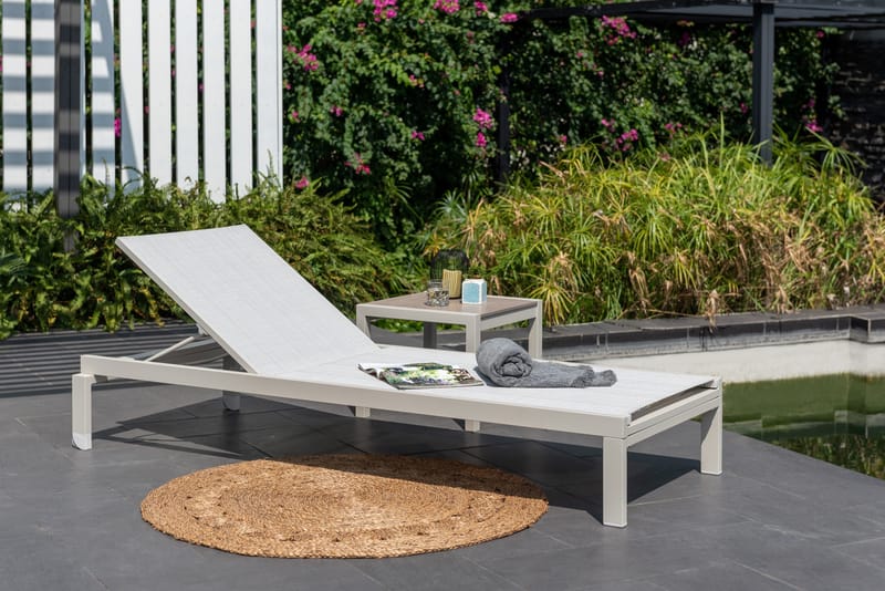 Urbanite Solseng med hjul - Grå - Havemøbler - Havestole - Solseng & solvogn