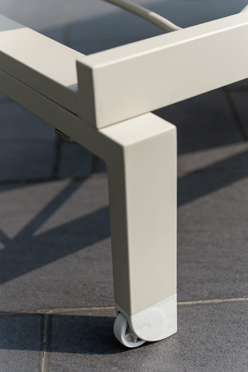 Urbanite Solseng med hjul - Grå - Havemøbler - Havestole - Solseng & solvogn