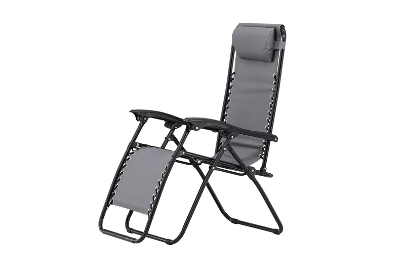 Vulcano Solseng - Grå - Havemøbler - Havestole - Solstole - Baden Baden stol