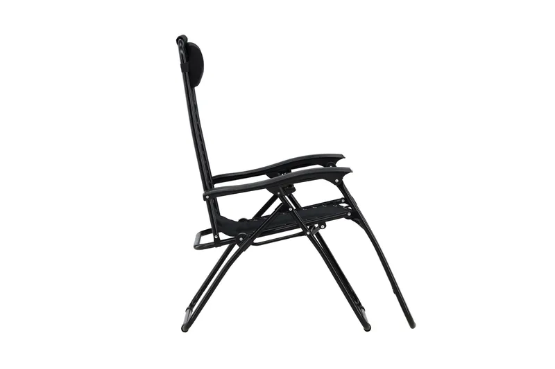 Vulcano Solseng - Sort - Havemøbler - Havestole - Solstole - Baden Baden stol