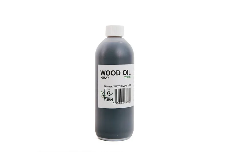 Hillerstorp EcoFurn træolie 250 ml grå, Grå